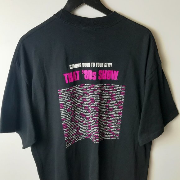 Vintage Y2K That '80s Show T Shirt Adult Black XL Extra Large American Sitcom - Picture 16 of 16
